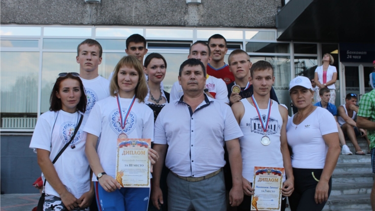 Гиревики Чувашии отличились на Всероссийском фестивале национальных и неолимпийских видов спорта в Сыктывкаре