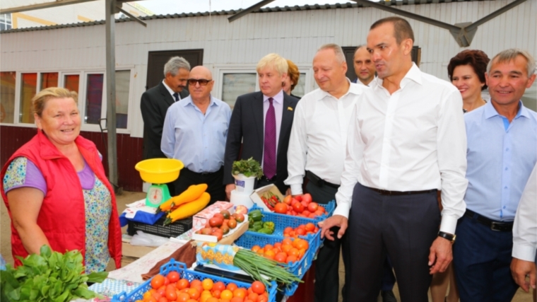 г.Новочебоксарск: состоялось открытие традиционного месячника продажи сельхозпродукции от производителей «Дары осени-2016»