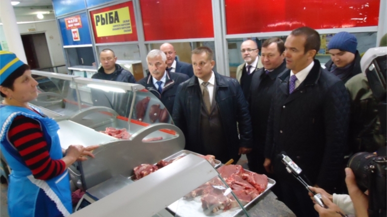 Глава Чувашской Республики с рабочим визитом посетил г. Канаш