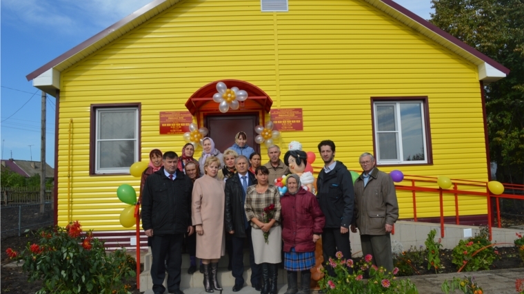 В деревне Яманаки Красноармейского района открылся новый модульный фельдшерско-акушерский пункт