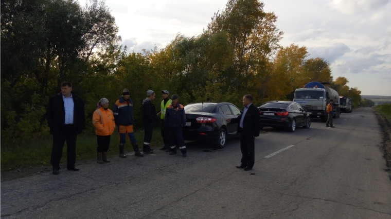 В Красноармейском районе начался ремонт дороги «Цивильск – Красноармейское – Кюль-Сирма» - Шивбоси»