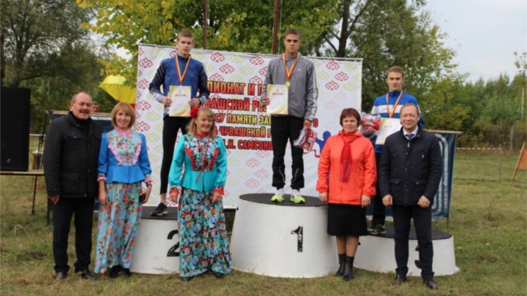 Команда Красноармейского района приняла участие в чемпионате и первенстве Чувашии по легкоатлетическому кроссу