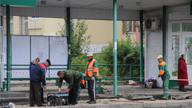 В Новочебоксарске продолжается ремонт дорог