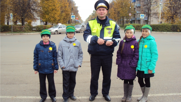 В городе Канаш прошла акция «Вежливый водитель»
