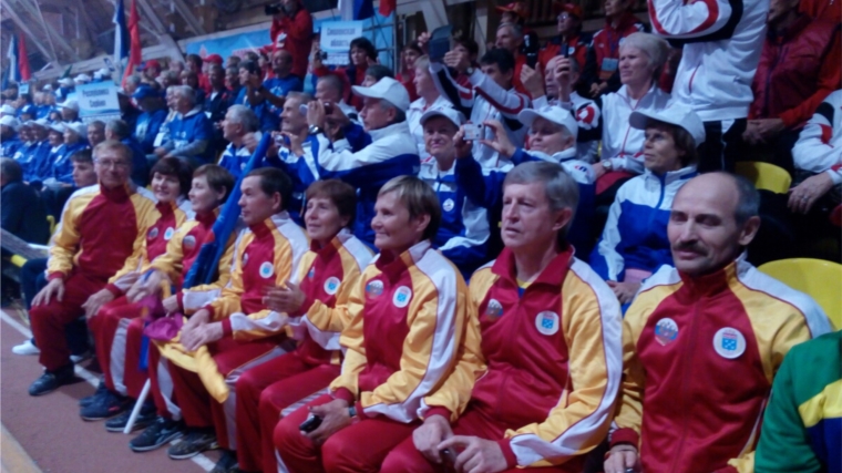 Команда Чувашии одержала победу в соревнованиях по лёгкой атлетике на III Спартакиаде пенсионеров России