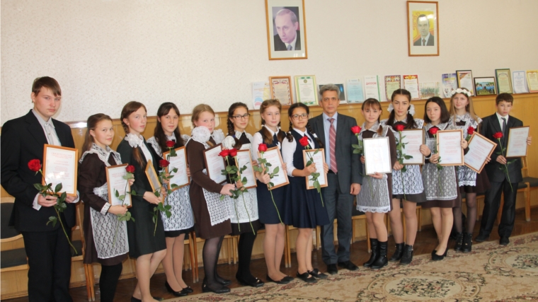 Талантливой молодёжи Шумерлинского района – именная стипендия главы администрации