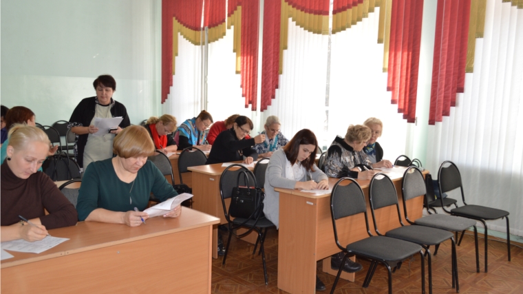 «Большой этнографический диктант» прошел в городе Канаш