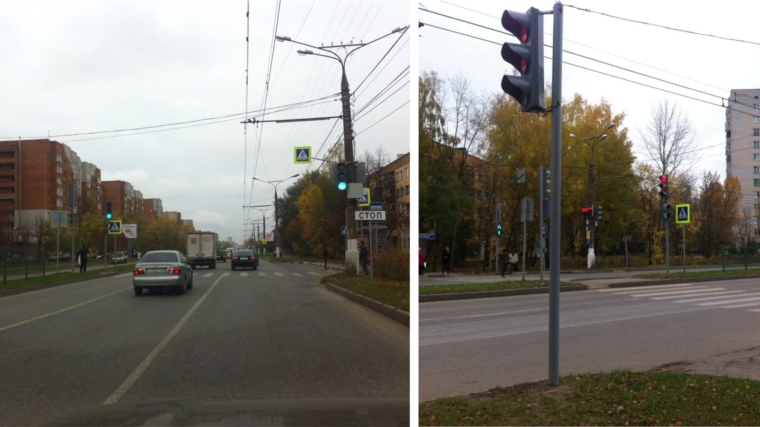 Жители благодарят руководство города Чебоксары за установку светофоров