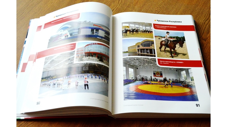 Спортсооружения Чувашии вошли в презентационную книгу «Спортивный облик России»