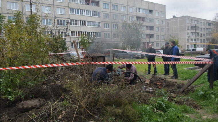 Подземные газовые емкости «покидают» территории шумерлинских дворов