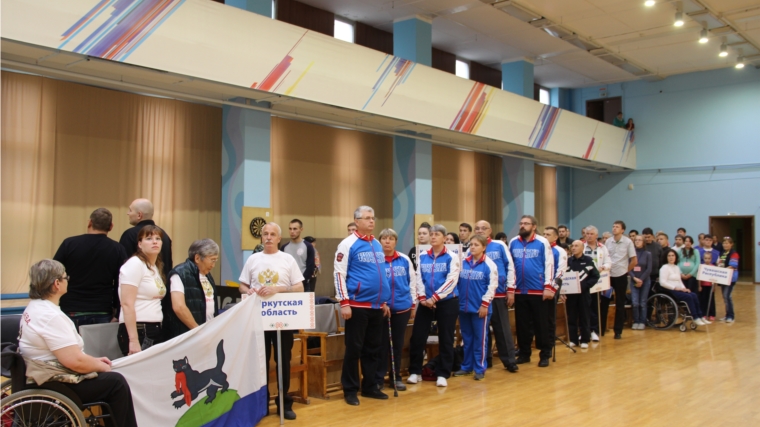 Представители шести регионов в Новочебоксарске вступили в борьбу за награды чемпионата России по дартсу среди спортсменов с поражением опорно-двигательного аппарата