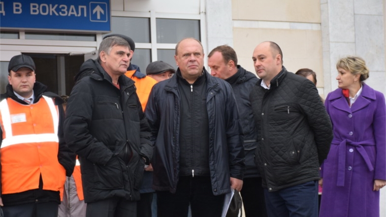 Руководство города Шумерли провело встречу с начальником Горьковской железной дороги – филиала ОАО «РЖД» А.Ф. Лесуном