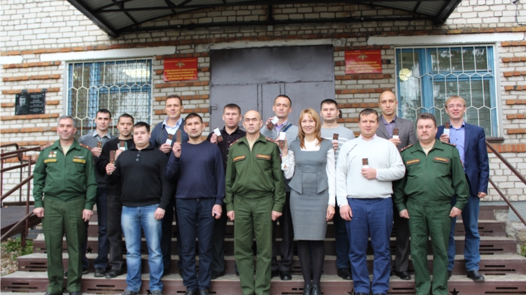 Воинское звание «Старший лейтенант» получили 30 канашцев
