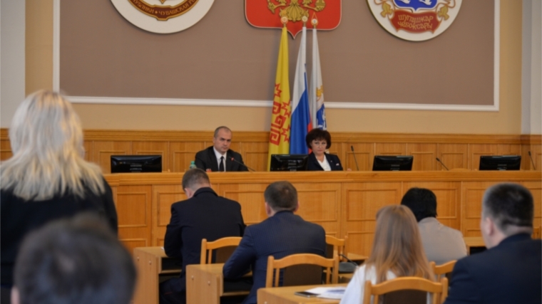 В администрации г. Чебоксары на еженедельной планерке обсудили актуальные городские вопросы