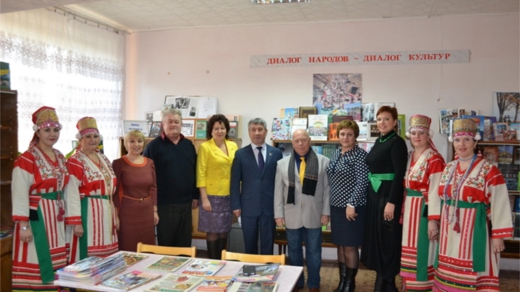 Министр культуры Чувашии Константин Яковлев с рабочим визитом посетил Порецкий район