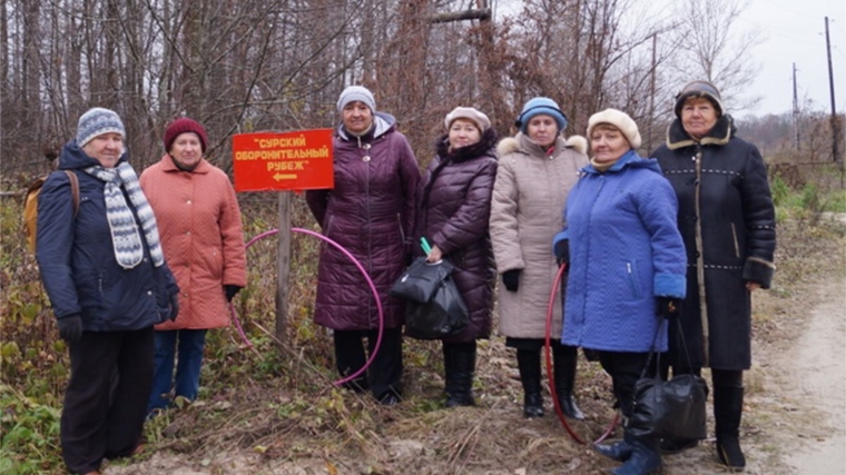 Члены совета ветеранов города Шумерли посетили музей под открытым небом «Сурский оборонительный рубеж»