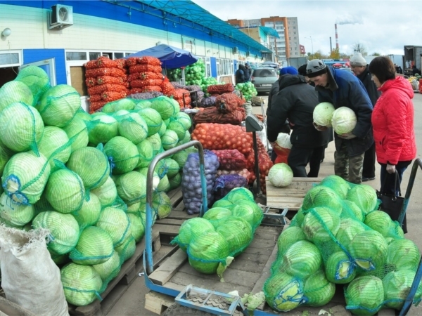 Сезонные ярмарки помогли горожанам сделать запасы на зиму