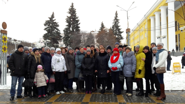 Коллектив Минфина Чувашии принял участие в праздничном митинге, посвященном Дню народного единства