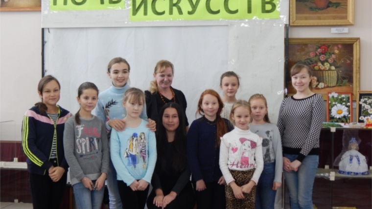 В Канаше прошла «Ночь искусств» под девизом «Время создавать»