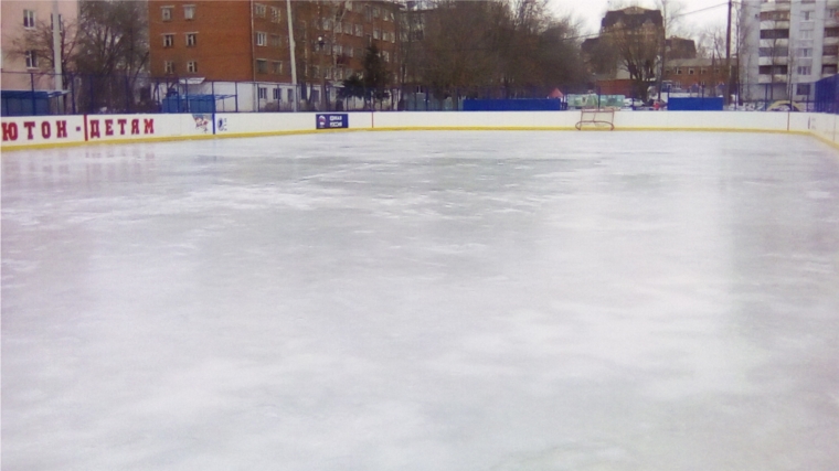 Чебоксарские хоккейные площадки откроются с 21 ноября