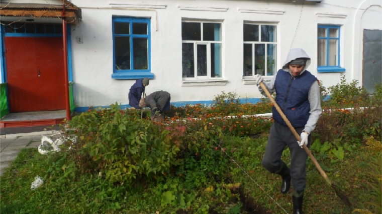 Работники ветстанции собственными усилиями провели водопровод и канализацию в здание