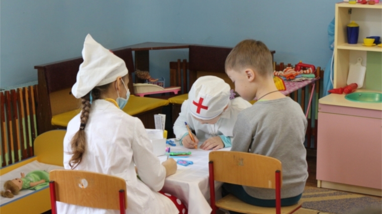 В детских садах города Чебоксары усилены меры против гриппа и ОРВИ