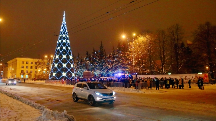 Движение транспортных средств в Чебоксарах 24 декабря будет ограничено