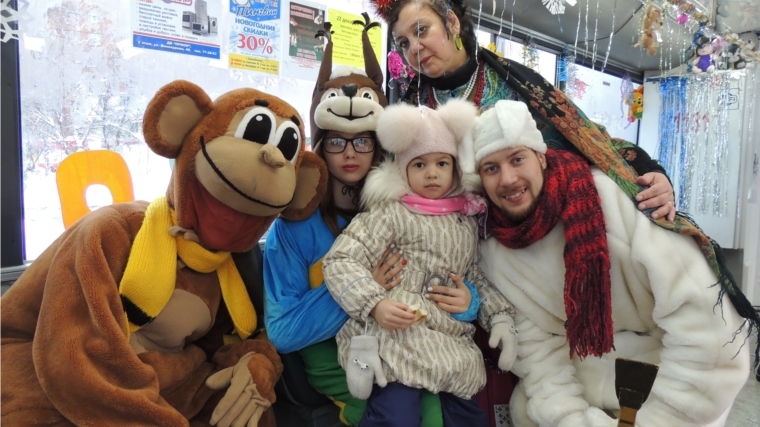Новогодний троллейбус - снова в Новочебоксарске