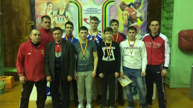 Спортсмены города Канаш - победители Чемпионата и первенства Чувашской Республики по боксу