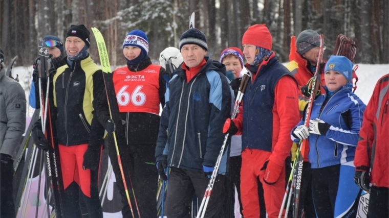 Прошли республиканские соревнования по лыжным гонкам среди ветеранов памяти Александра Тарлыкова, многократного чемпиона Чувашской Республики