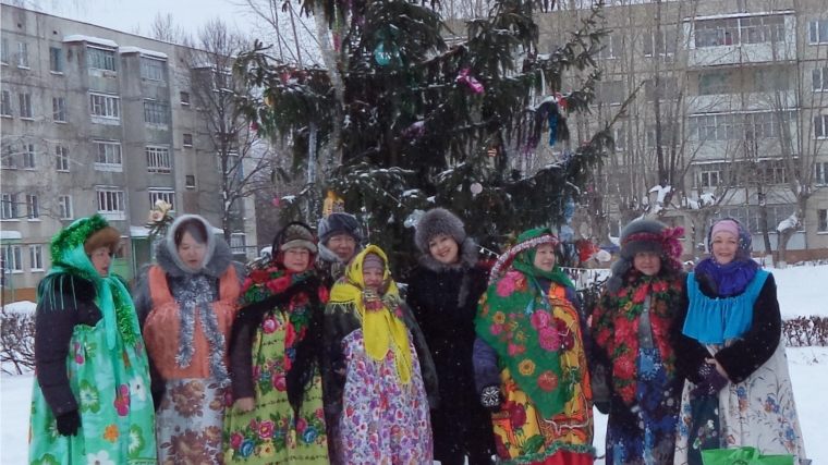 Отличный пример встречи новогоднего праздника Рождества показали жители ТОС «Волжский»
