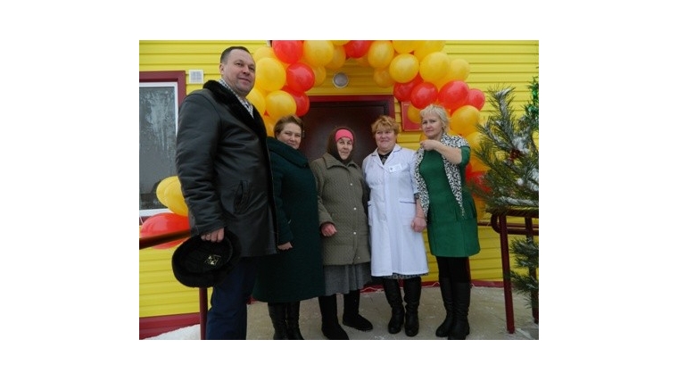 В деревне Елмачи Канашского района открылся новый фельдшерско-акушерский пункт