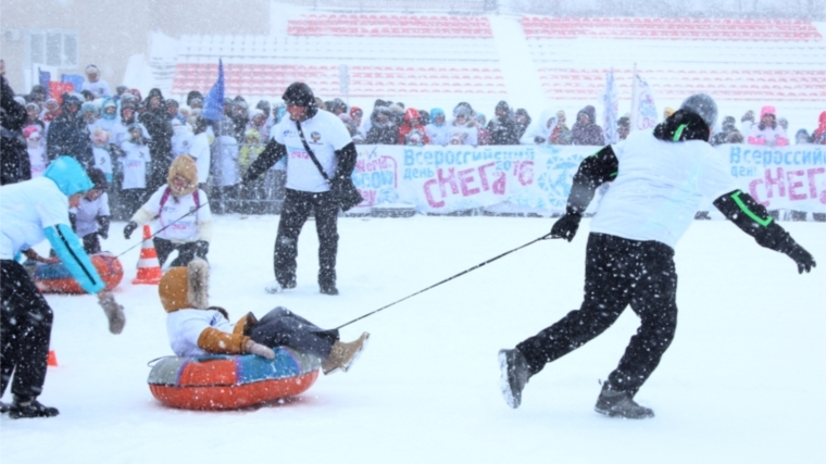 15 января в Чебоксарах отметят Всероссийский День снега