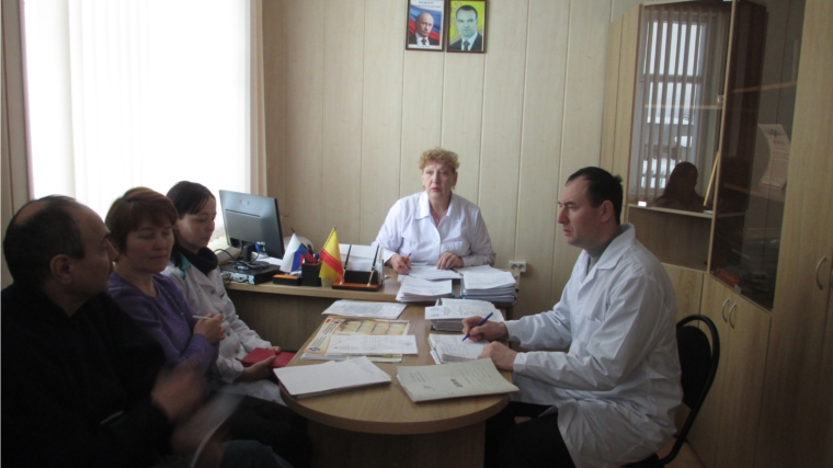 Рабочее совещание ветеринарных специалистов Ибресинского района