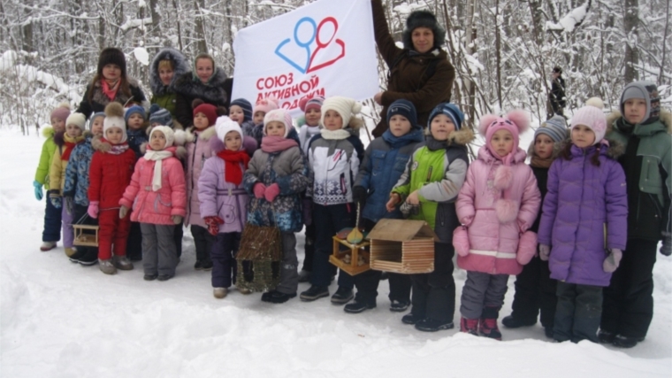 Детсадовцы приняли участие в экологической акции доброты «Покормите птиц зимой»