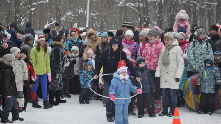 В Новочебоксарске прошли мероприятия, посвященные Всероссийскому дню снега