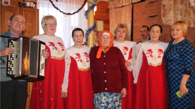 Единственная жительница п. Триер Шумерлинского района Карпинская Нина Александровна отметила 75-летний юбилей