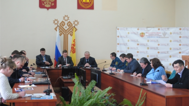 _Подведение итогов комиссии по чрезвычайным ситуациям и обеспечению пожарной безопасности в Шемуршинском районе