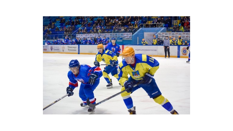 Хоккеисты «Чебоксар» провели первый в новом году домашний матч первенства ВХЛ