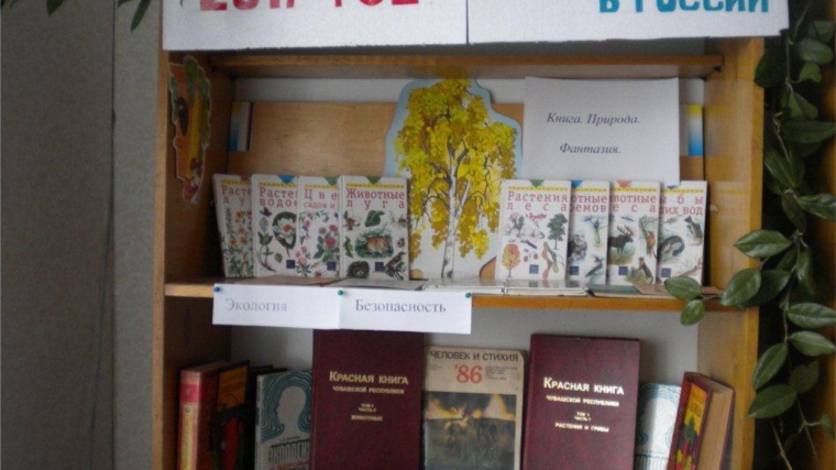 В Старобуяновской библиотеке оформлена книжно-иллюстрированная выставка «Книга. Природа. Фантазия».