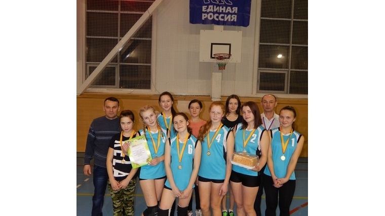 Девушки Таутовской СОШ получили вторую путевку в республиканский этап Школьной волейбольной лиги
