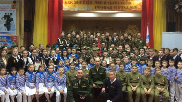 Всероссийское детско-юношеского военно-патриотическое общественное движение «ЮНАРМИЯ» пополнило свои ряды юными канашскими патриотами