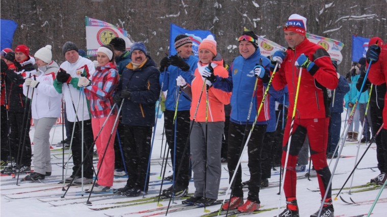 День здоровья министр провёл на Республиканских соревнованиях по лыжным гонкам среди спортивных семей на призы Главы Чувашской Республики