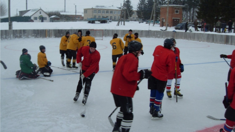 Товарищеская встреча по хоккею между командами Шихабыловского и Арабосинского сельских поселений