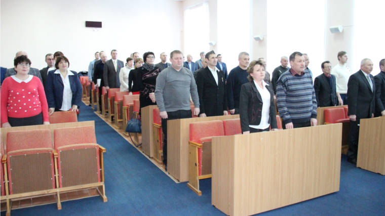 Состоялось четырнадцатое очередное заседание Собрания депутатов Красночетайского района