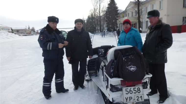 Мероприятие «Снегоход -2017» в Шемуршинском районе