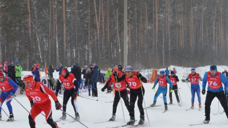 Шумерля принимала участников III этапа республиканских многоэтапных соревнований по лыжным гонкам «Кубок Дружбы» среди любителей