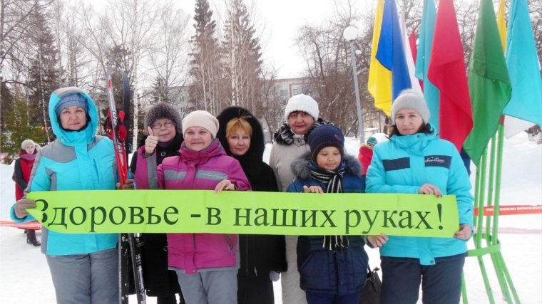 Ежегодно библиотекари города Шумерли принимают активное участие во Всероссийской массовой лыжной гонке