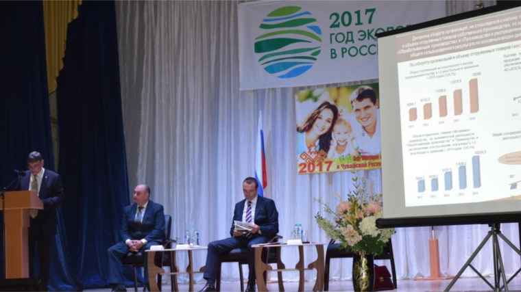 С участием Главы Чувашии Михаила Игнатьева состоялось совещание по подведению итогов социально-экономического развития города Шумерли в 2016 году