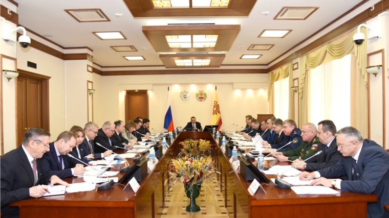 Михаил Игнатьев провел заседание Координационного совещания по обеспечению правопорядка в республике